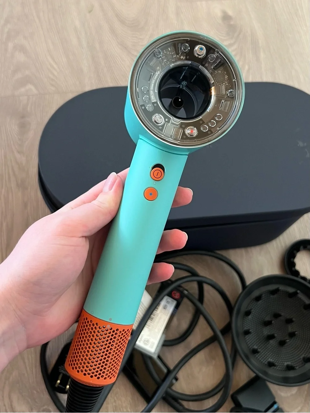 Dyson Supersonic Nural Hair Dryer Ceramic patina/Topaz